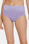 Zivame Anti-Microbial High Rise Full Coverage Tummy Tucker Hipster Panty (Pack of 2) - Multicolor — thumbnail 2